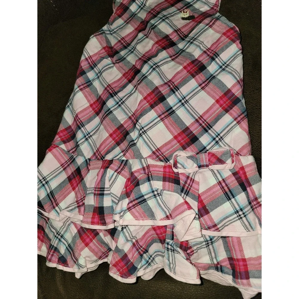 Gymboree new york girl dog dress with pink‎ top and hair clip size 5